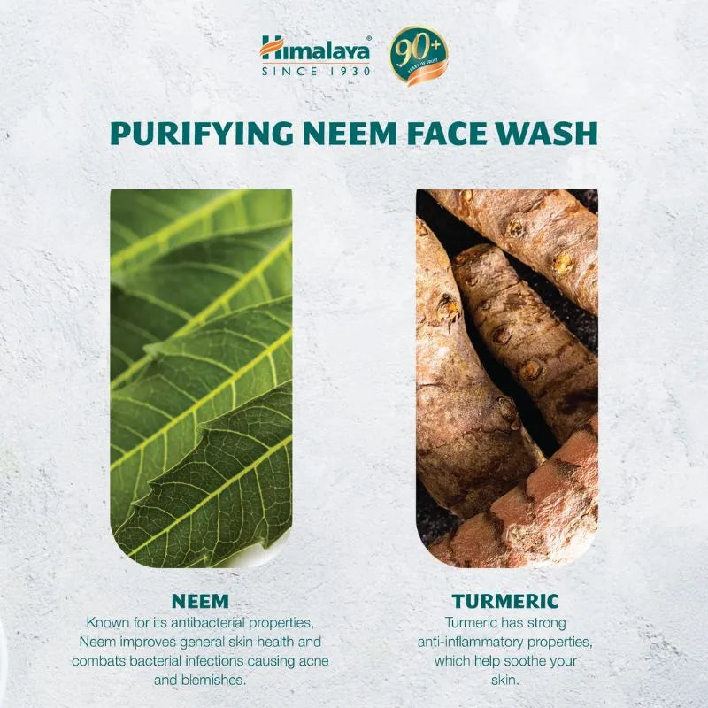 Himalaya Purifying Neem Face Wash - 150ml-Global Food Hub