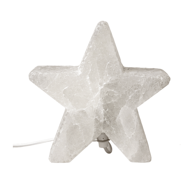 Himalaya Salt Lamp Star Shape - White-Global Food Hub