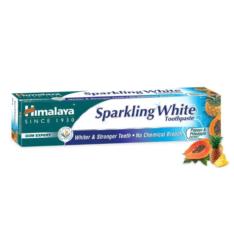 Himalaya Sparkling White Fresh Gel Toothpaste - 150g-Global Food Hub