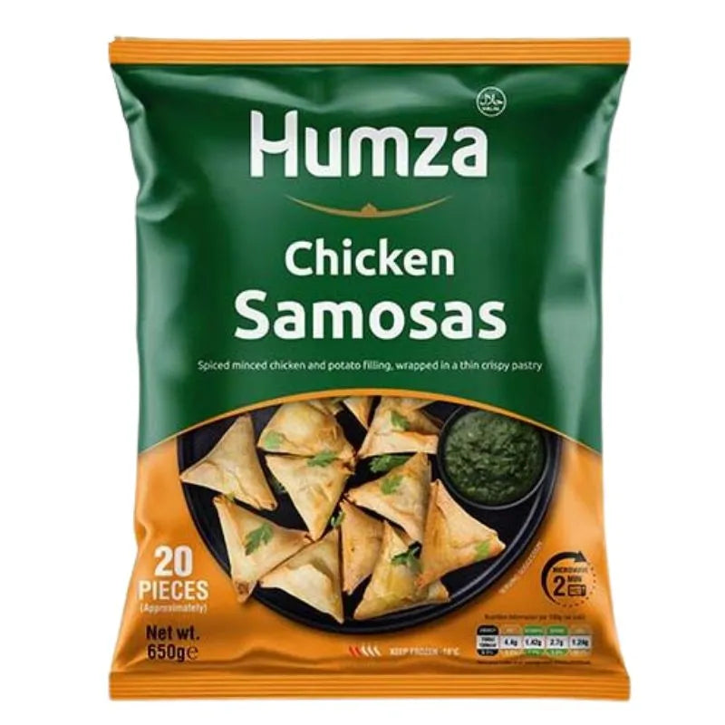 Humza Frozen Chicken Samosa - 650g-Global Food Hub