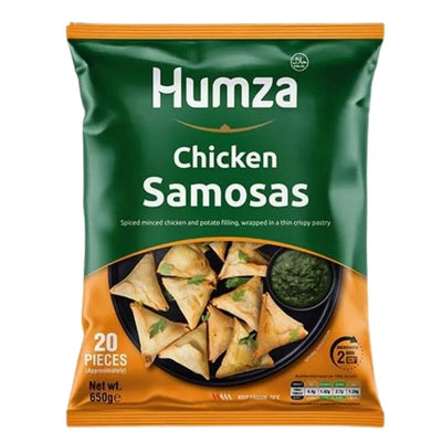 Humza Frozen Chicken Samosa - 650g-Global Food Hub