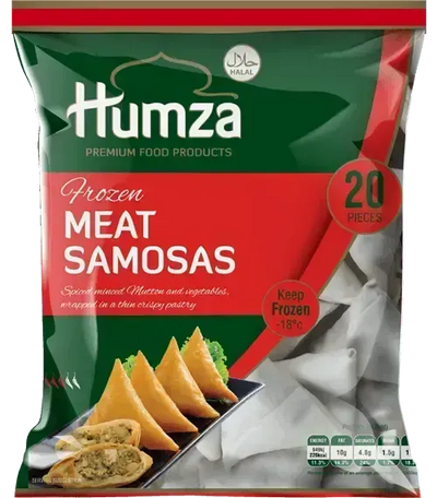 Humza Frozen Meat Samosa´s - 1.6Kgs-Global Food Hub