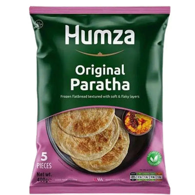 Humza Frozen Paratha Original - 5pcs (400g)-Global Food Hub