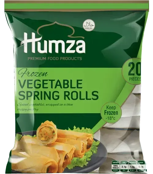 Humza Frozen Vegetables Spring Roll-Global Food Hub