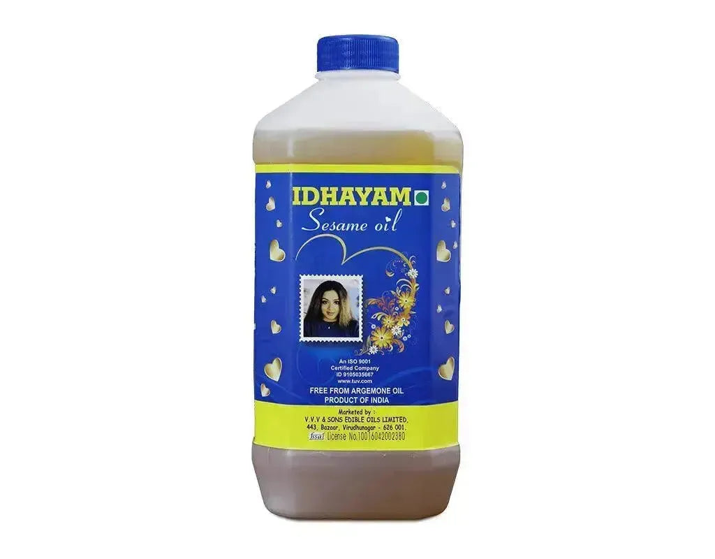 Idhayam Gingely Oil (Sesame Oil) - 1 Litre-Global Food Hub