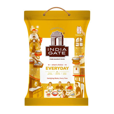 India Gate Everyday Basmati Rice - 10Kg-Global Food Hub