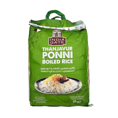 India Gate Ponni Boiled Rice-5 Kgs-Global Food Hub