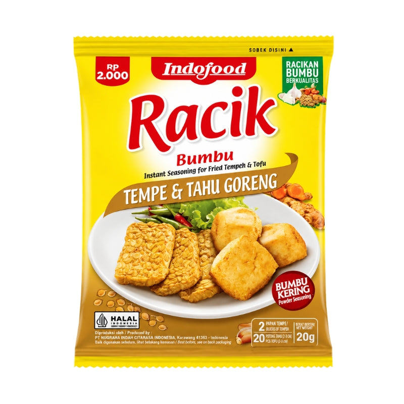 IndoFood Racik - Tempe and Tahu Goreng - 20g-Global Food Hub