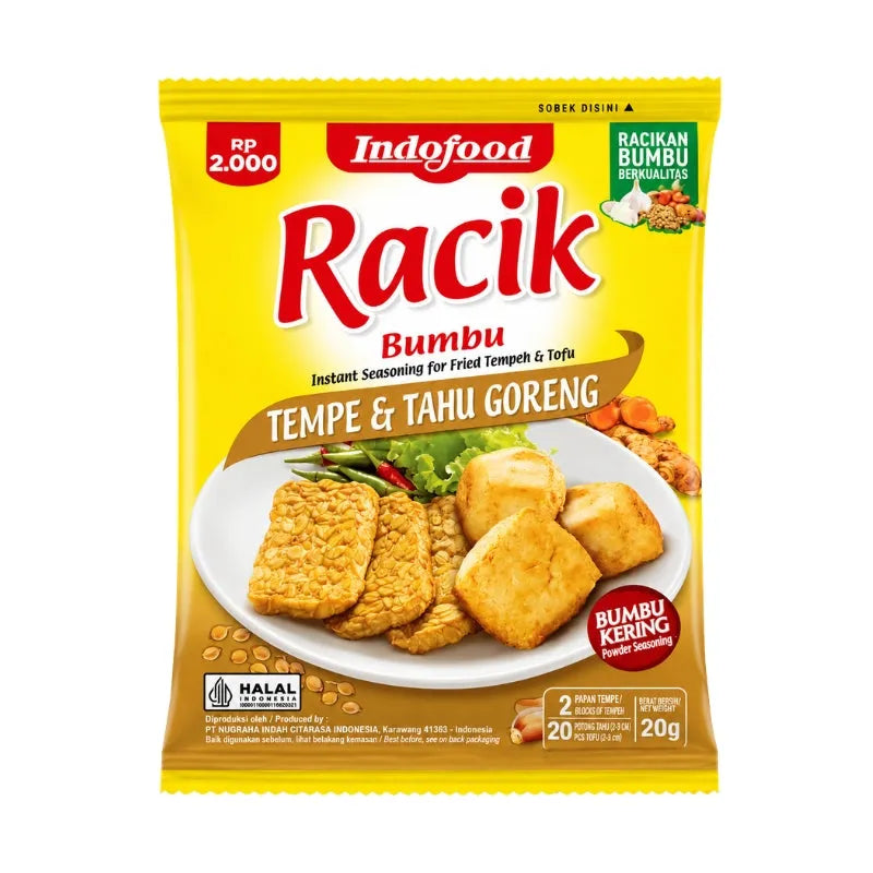 IndoFood Racik - Tempe and Tahu Goreng - 20g-Global Food Hub