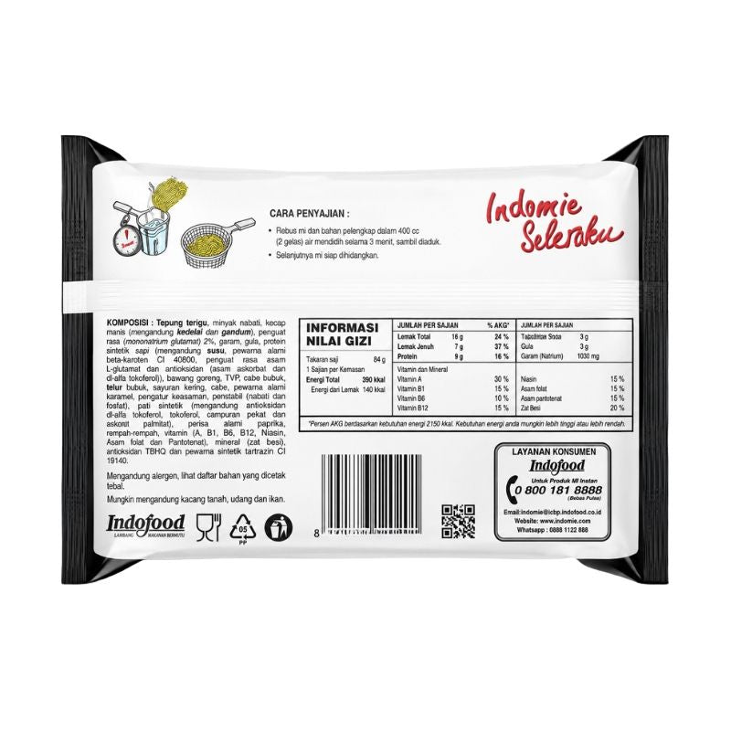 Indomie Instant Noodle Mi Goreng Aceh - 90g-Global Food Hub