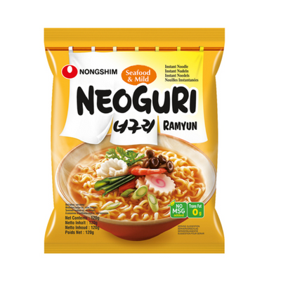 Instant Noodles Neoguri Ramyun Seafood-120 grams-Global Food Hub
