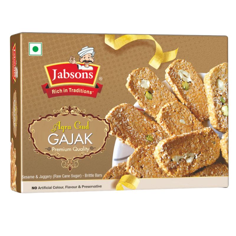 Jabsons Agra Gud Gajak - 175g-Global Food Hub