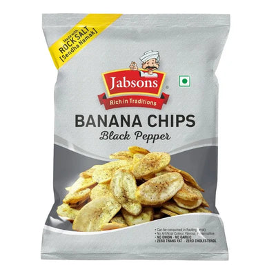 Jabsons Black Pepper Banana Chips - 150g-Global Food Hub