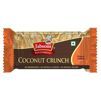 Jabsons Chikki Coconut Crunch- 30g-Global Food Hub