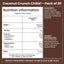 Jabsons Chikki Coconut Crunch - 600g (20X30g)-Global Food Hub