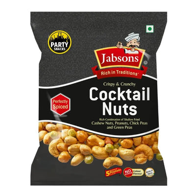 Jabsons Cocktail Nuts - 120g-Global Food Hub