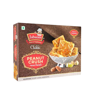 Jabsons Crushed Peanut Chikki - 200g-Global Food Hub