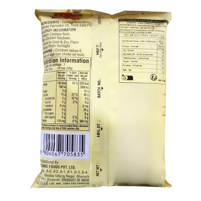 Jabsons Dry Fruit Salted Kaju -100g-Global Food Hub