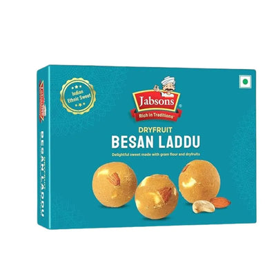 Jabsons Dryfruit Besan Laddu - 200g-Global Food Hub