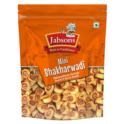 Jabsons Mini Bhakharwadi - 160g-Global Food Hub