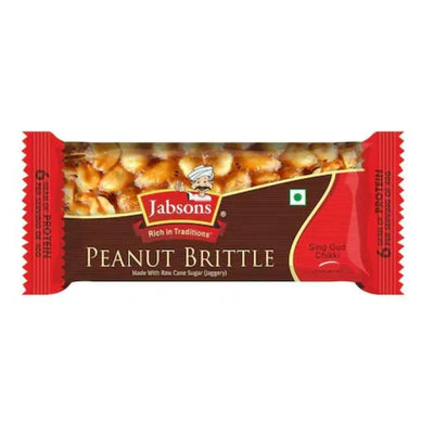 Jabsons Peanut Brittle Sing Gud Chikki -40g-Global Food Hub