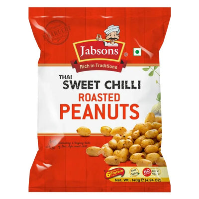 Jabsons Thai Sweet Chilli Roasted Peanut - 140g-Global Food Hub