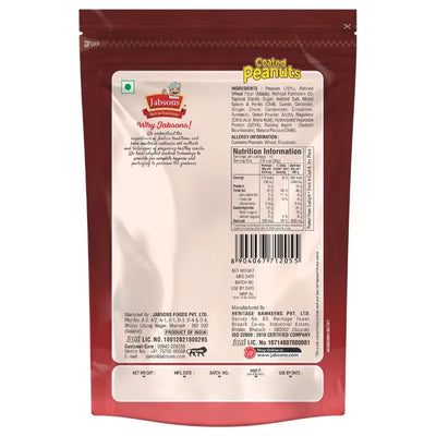 Jabsons Tikka Masala Coated Peanut - 400g-Global Food Hub