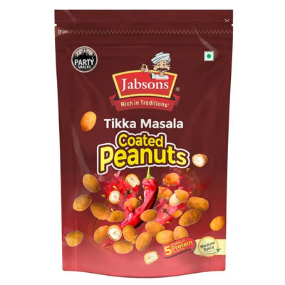 Jabsons Tikka Masala Coated Peanut - 400g-Global Food Hub