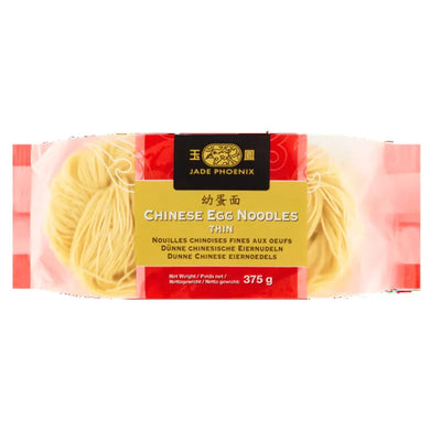 Jade Phoenix Chinese Egg Noodles (Thin) - 375g-Global Food Hub