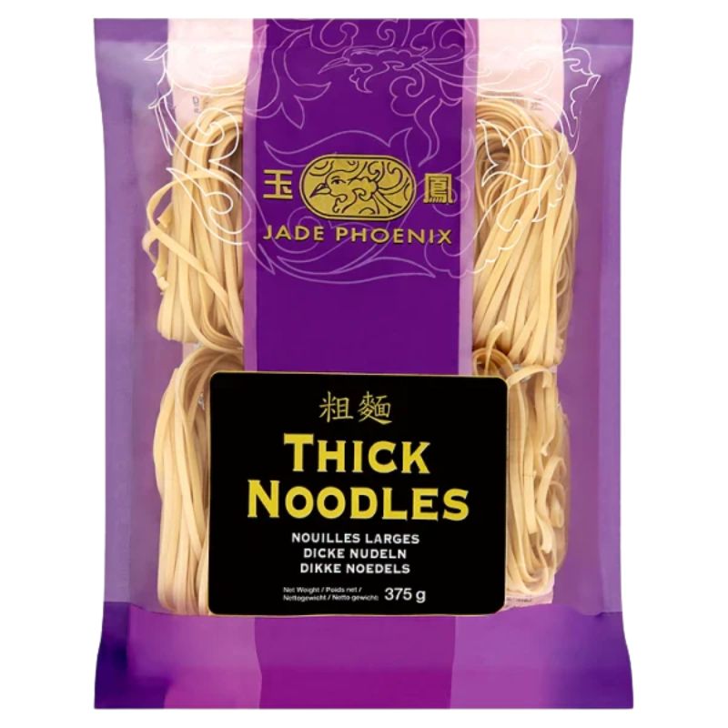 Jade Phoenix Thick Noodle - 375g-Global Food Hub