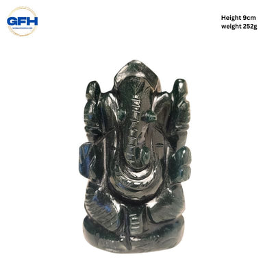 Jade Stone Ganesha With Certificate-Global Food Hub