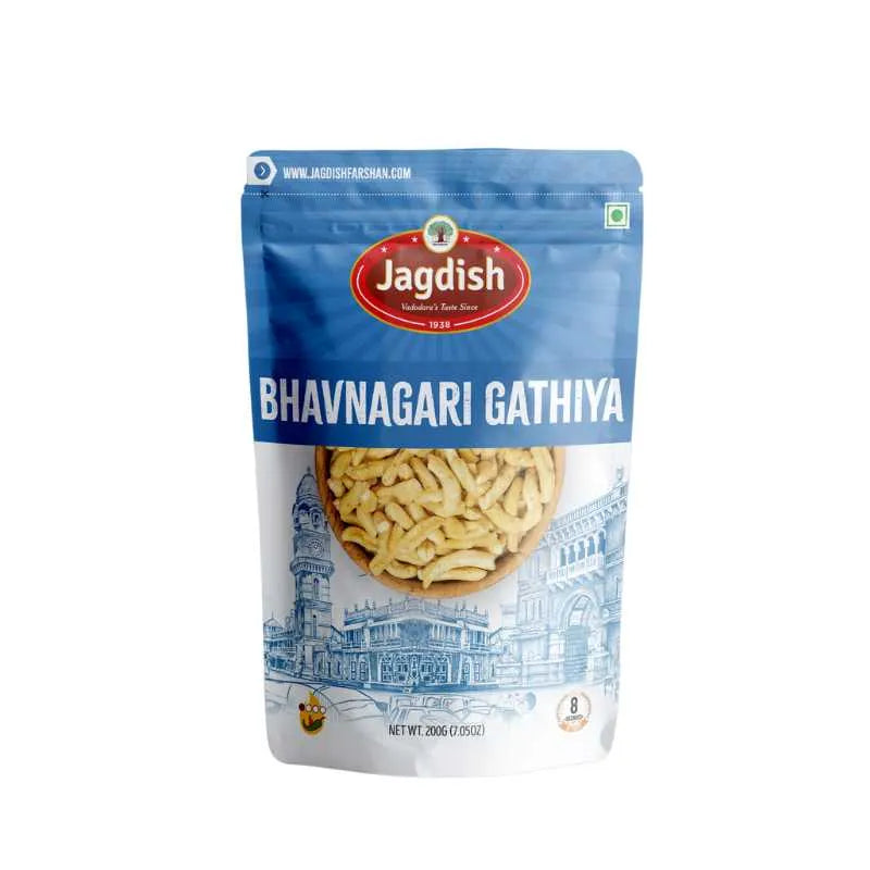 Jagdish Bhavnagari Gathiya-250 grams-Global Food Hub