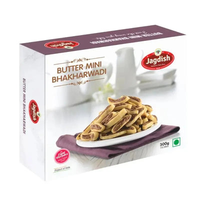 Jagdish Butter Mini Bhakharwadi - 300g-Global Food Hub