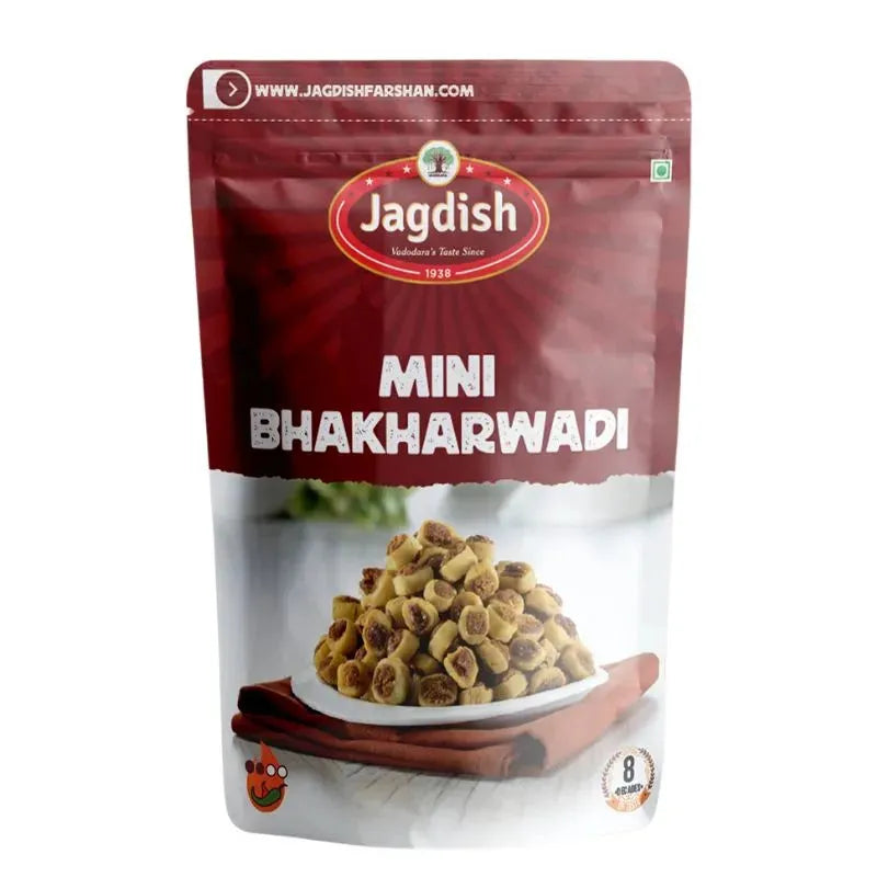 Jagdish Mini Bhakharwadi - 250g-Global Food Hub