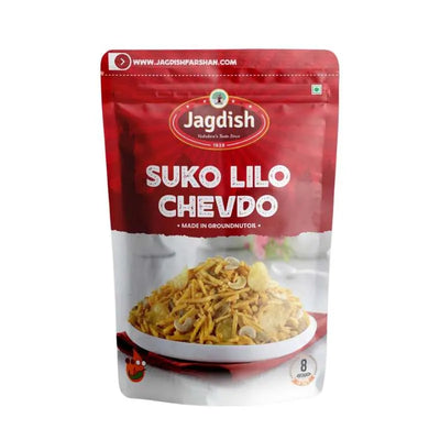 Jagdish Suko Lilo Chevdo-250 grams-Global Food Hub