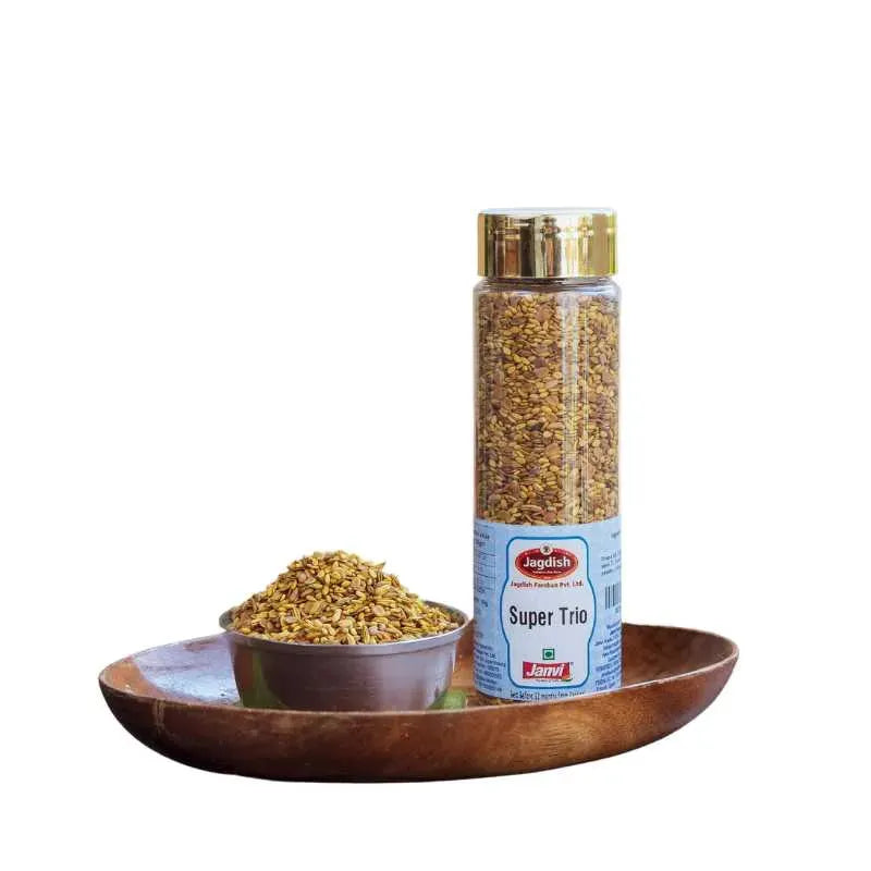 Jagdish Super Trio Mouth Freshener - 120g-Global Food Hub