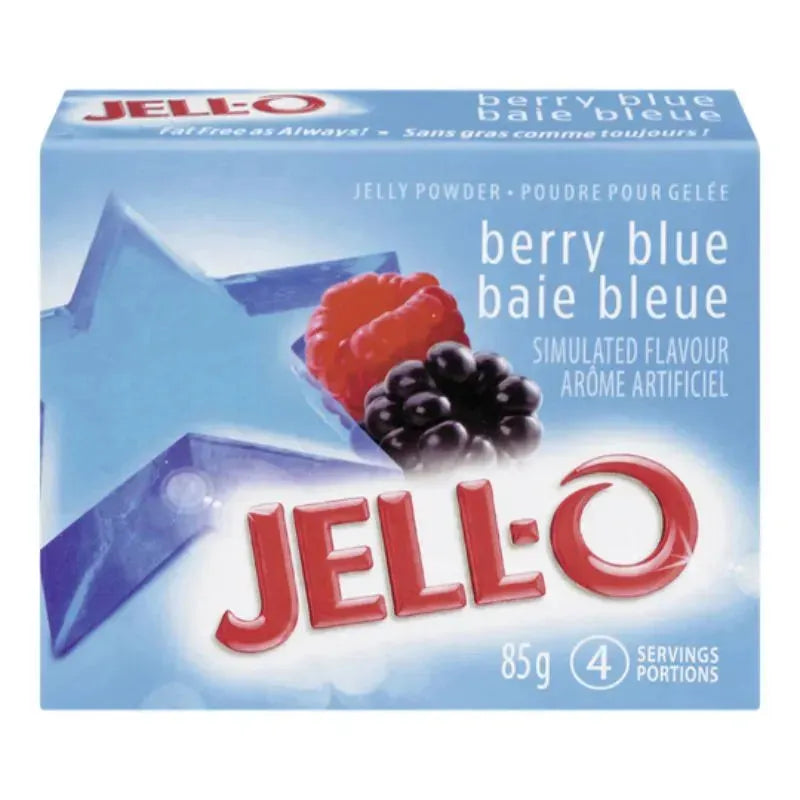 Jell-O Gelatin Berry Blue - 85g-Global Food Hub