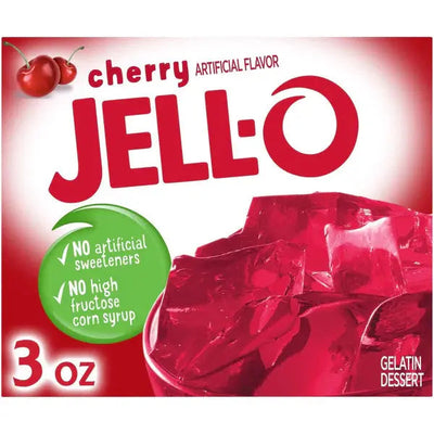 Jell-O Gelatin Cherry - 85gms-Global Food Hub