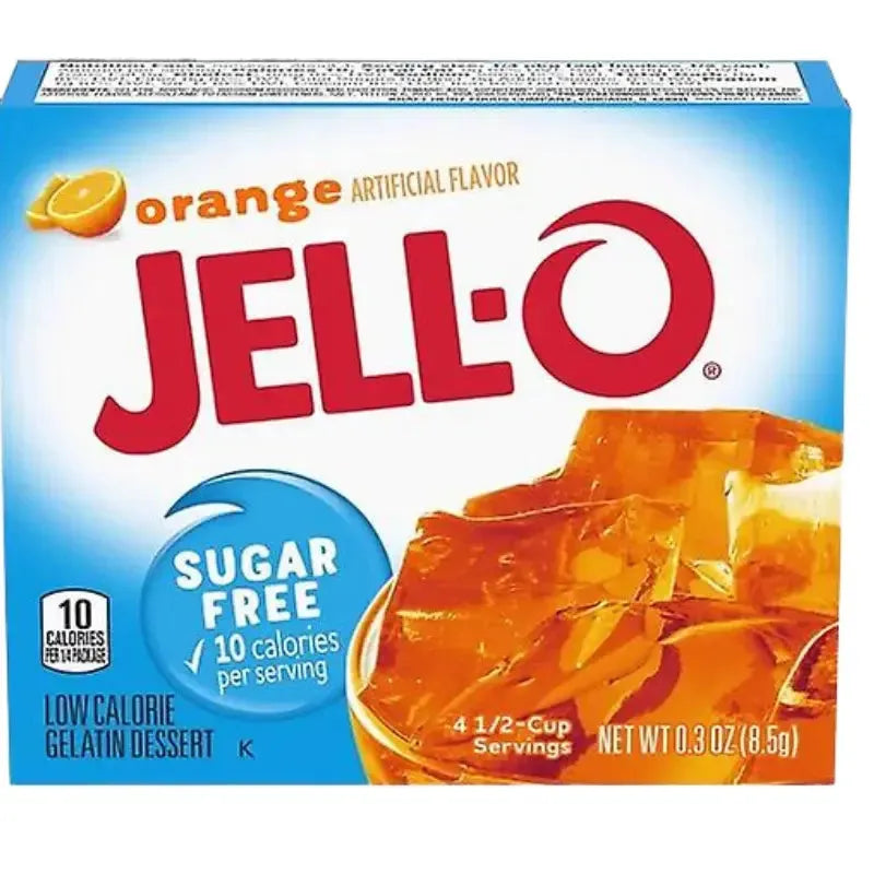 Jell-O Gelatin Orange Sugar free - 85g-Global Food Hub