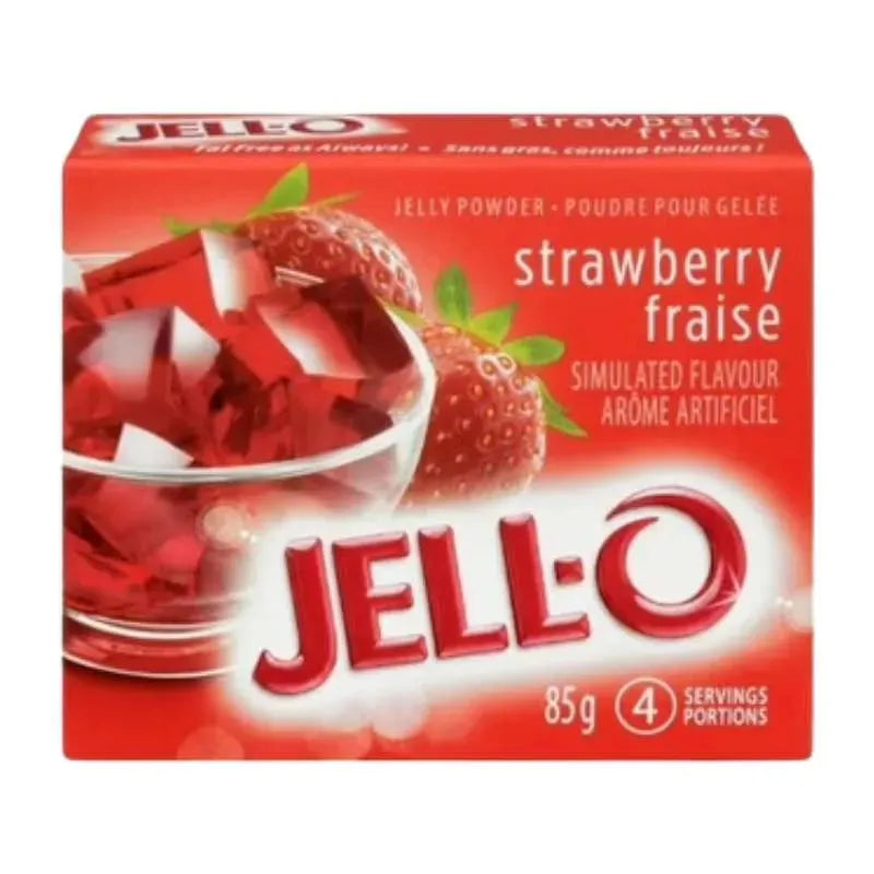 Jell-O Gelatin Strawberry - 85g-Global Food Hub