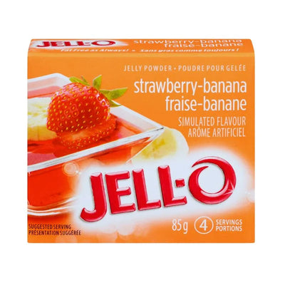 Jell-O Gelatin Strawberry Banana - 85gms-Global Food Hub