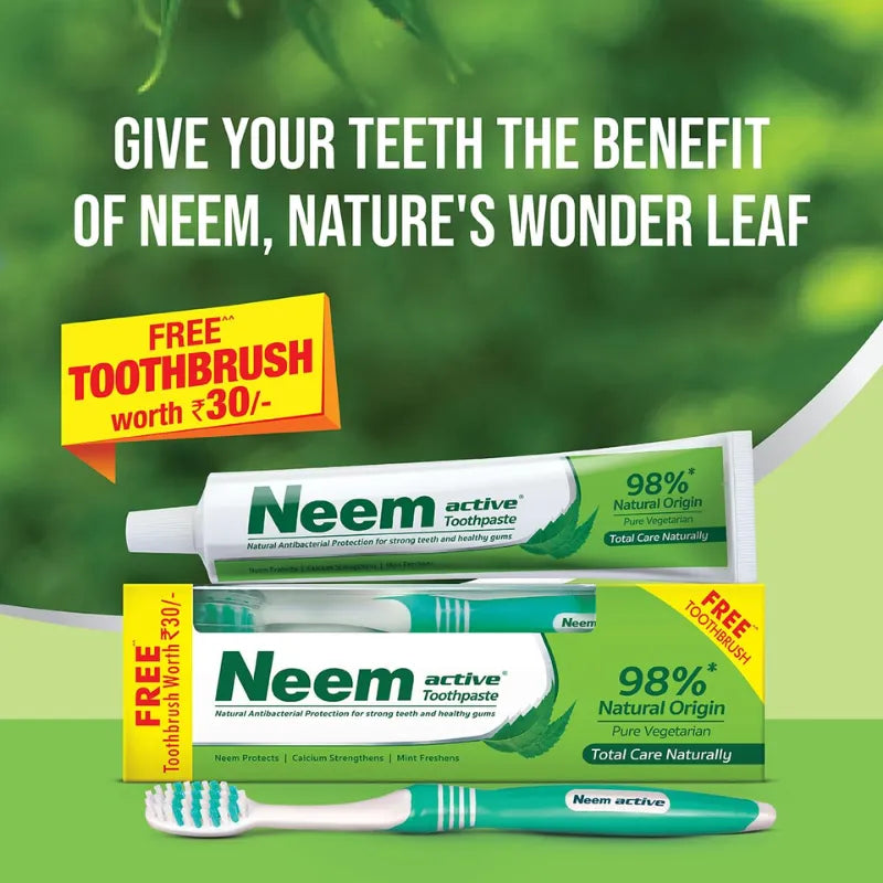 Jyoti Neem Active Toothpaste - 200ml-Global Food Hub