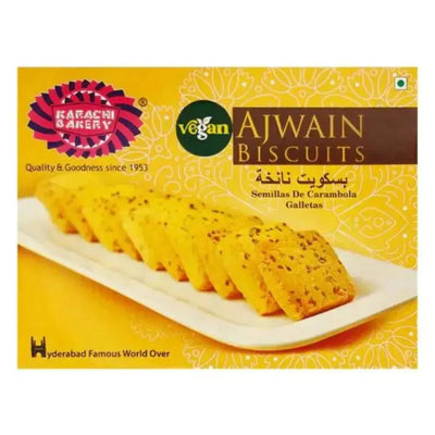 Karachi Bakery Vegan Ajwain Biscuits - 400g-Global Food Hub