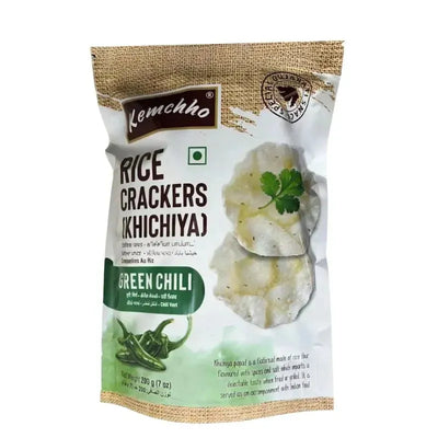 Kemchho Green Chilli Khichiya - 200g-Global Food Hub