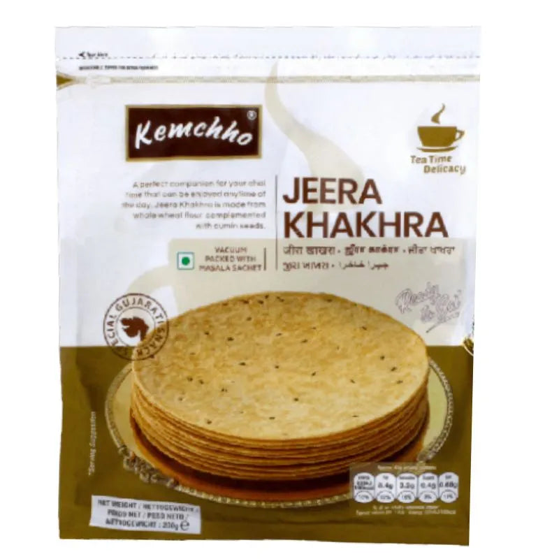 Kemchho Jeera Khakhra - 200g-Global Food Hub