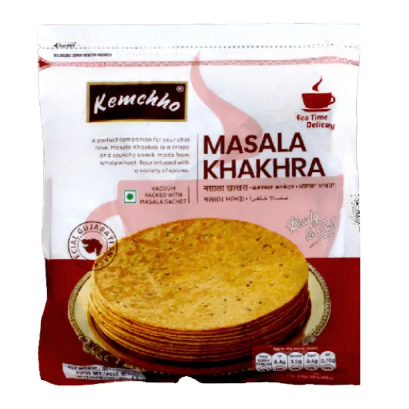 Kemchho Masala Khakhra - 200g-Global Food Hub