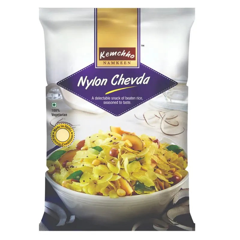 Kemchho Nylon Chevda - 270g-Global Food Hub