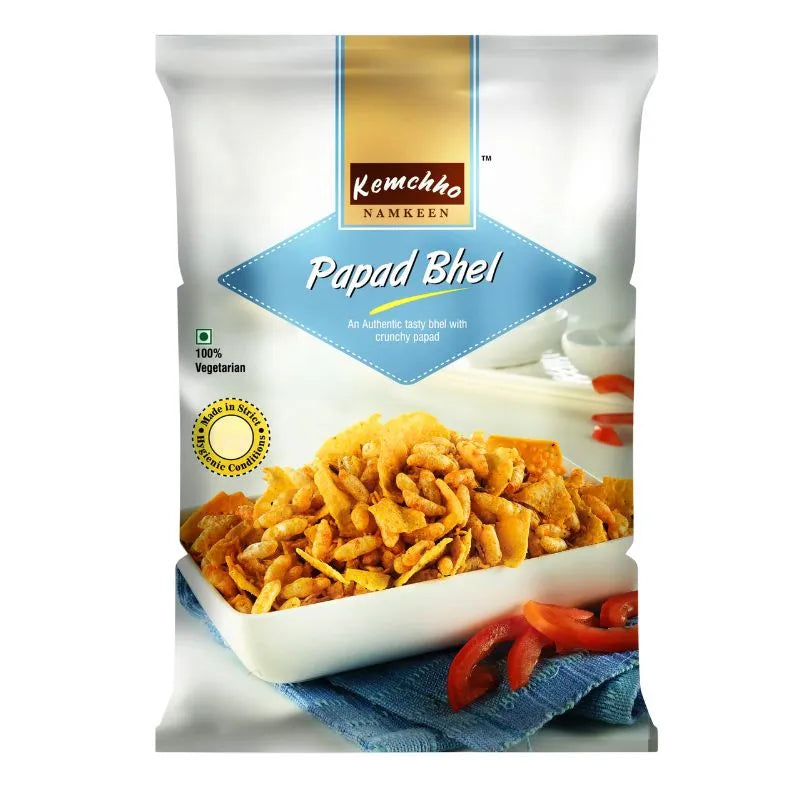 Kemchho Papad Bhel - 270g-Global Food Hub