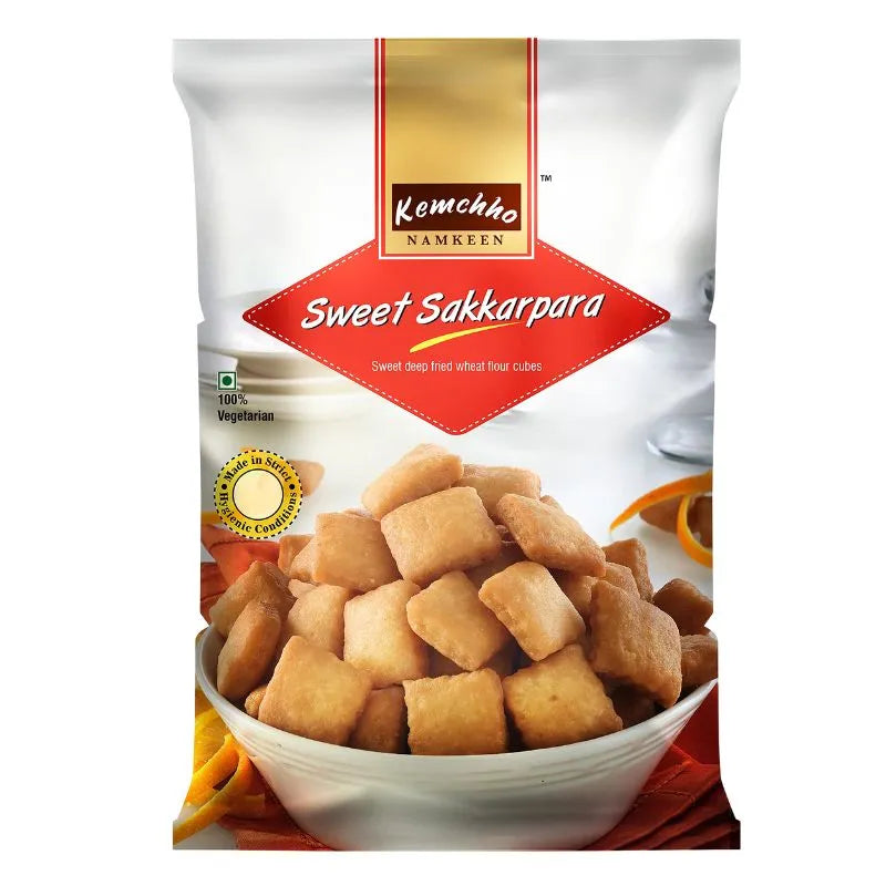 Kemchho Sweet Sakkarpara - 270g-Global Food Hub