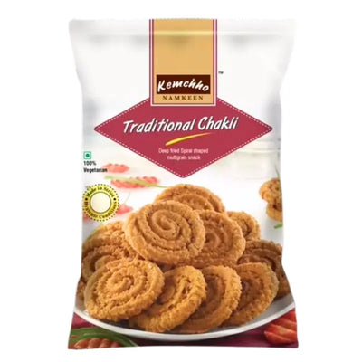 Kemchho Traditional Chakli - 270g (Best Before 01 January 2026)-Global Food Hub